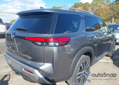 2023 Nissan Pathfinder Platinum 4Wd z USA, uszkodzony, nr VIN 5N1DR3DK9PC210119